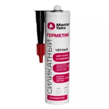 герметик силикатный для печей и каминов MasterTeks F