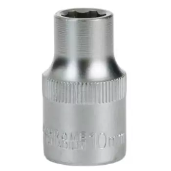 Головка шестигранная, CrV, 1/2, 10 мм