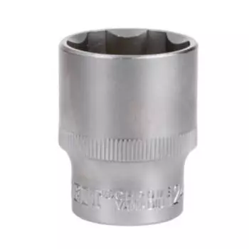 Головка шестигранная, CrV, 1/2, 24 мм