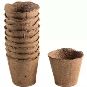 Горшочки торфяные, 100х110мм, 20шт