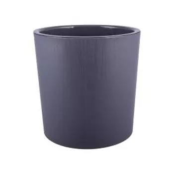 Горшок для цветов Genius с дренажной вставкой, 15.7 см, 2.5 л, пластик, серый