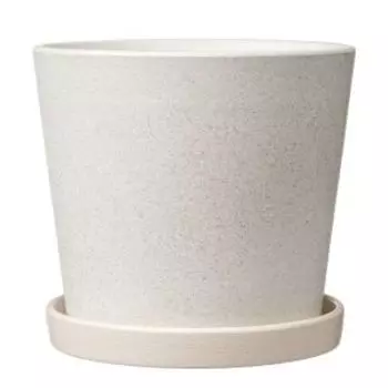 Горшок для цветов Грильяж с поддоном, 21 см, 3,82 л, топаз