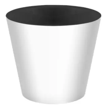 Горшок для цветов Розмари с дренажной вставкой, 20 см, 4 л, белый