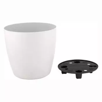 Горшок для цветов Vienna, 9 л, пластик, белоснежный жасмин