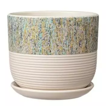 Горшок для цветов Времена года бук весна, 2.9 л, керамика