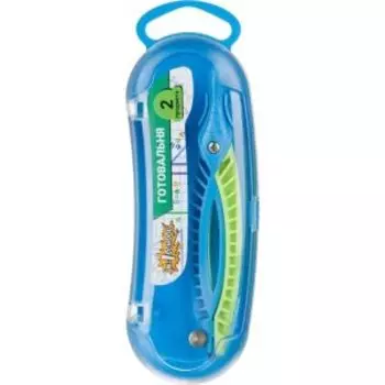 Готовальня №1 School, 2 предмета, циркуль 120 мм, пенал