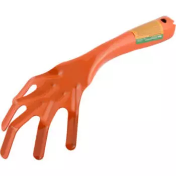 Грабелька садовая, 22х16 см, металл