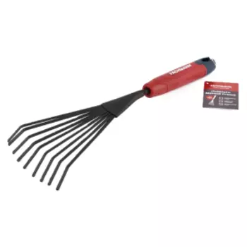 Грабельки веерные ручные Fachmann, 13х37 см, сталь, полипропилен