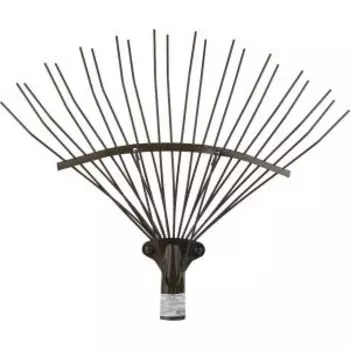 Грабли веерные прутковые, 22 зуба, с компенсатором