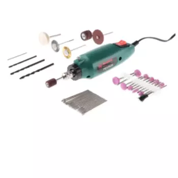 Гравер HAMMER Flex MD050B, 12 В, 2.4-3.2 мм, 15000 об/мин, аксессуары 80 шт