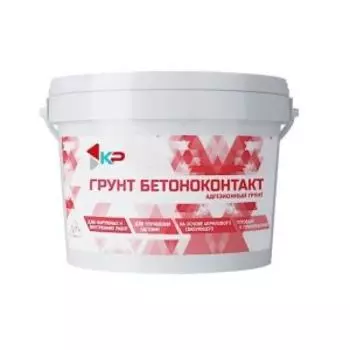 Грунт бетоноконтакт КР адгезионный, 6,8 кг