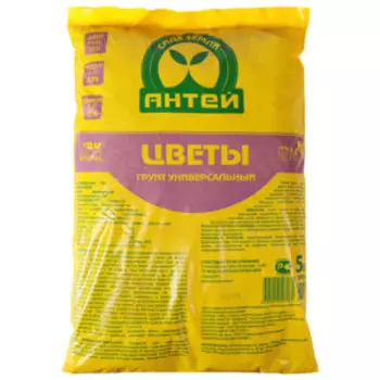 Грунт для цветов Антей, 5 л