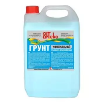 Грунт универсальный Витеко ВАК-02 У глубокого проникновения, 5 л