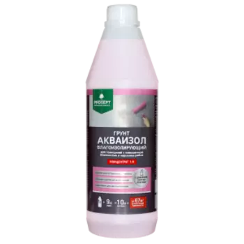 Грунт влагоизолирующий Prosept Акваизол, 1 л, концентрат 1:9