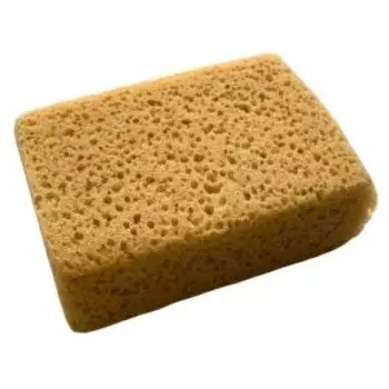 Губка автомобильная крупнопористая, 16.5х11х6 см