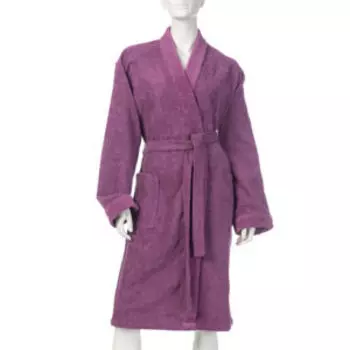 Халат махровый женский Grape, 50 размер, хлопок