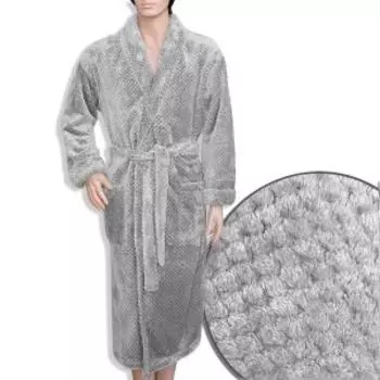 Халат мужской Велсофт, 52 размер, соты