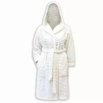 Халат с капюшоном женский Велсофт, размер 54, полиэстер