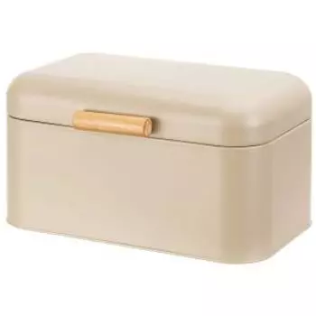 Хлебница Elan Gallery, 30.5х20.7х16.1 см, металл, бежевый