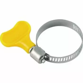 Хомут-бабочка, 2 шт, 20-32 мм, нерж. сталь