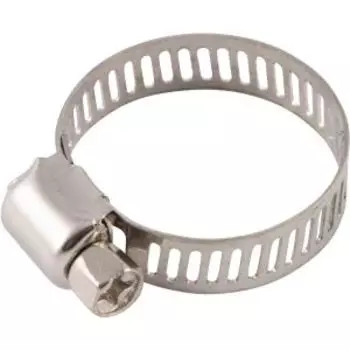 Хомут червячный, 2 шт, 13-26 мм, нерж. сталь