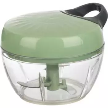 Измельчитель ручной Mallony, 8.4х12.5х9 см, 3 лезвия, пластик/металл