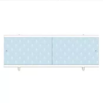 Экран под ванну Метакам Кварт, 1.68 м, голубой иней