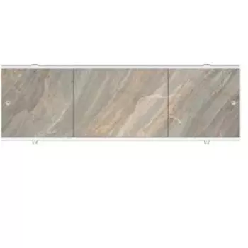 Экран под ванну Метакам Премиум А, 1.68 м, коричневый камень