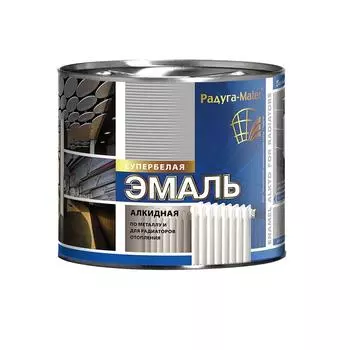 эмаль алкидная для радиаторов термостойкая РАДУГАМАЛЕР