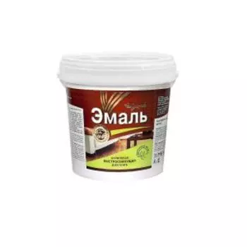 Эмаль для пола Радугамалер акриловая, красно-коричневая, 0,9 кг