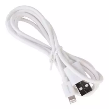 Кабель Ergolux ELX-CDC03-C01 USB-Lightning, 3А, 1.2 м, белый