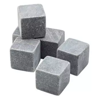 Камни для охлаждения напитков Apollo Gisborn, 6 шт, мрамор