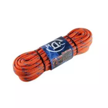 Канат полипропиленовый плетеный, 24 прядный, 10 мм, 10 м