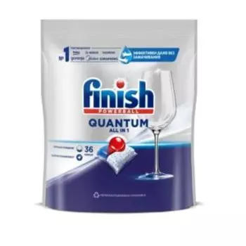 Капсулы для ПММ Finish Powerball Quantum All-in-1, 36 шт