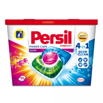 Капсулы для стирки Persil 4 в 1 Колор, 21 шт