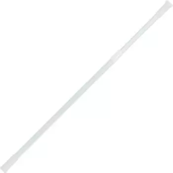 Карниз для ванной, 70-120 см, алюминий, белый