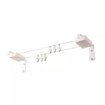 Карниз универсальный Арт-Декор, двухрядный струнный, 3.5 м, металл