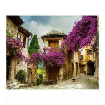 Картина на стекле Старый город, 40х50 см