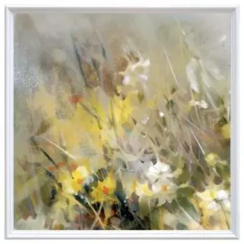 Картина в раме Белый сон-1, 40х40 см