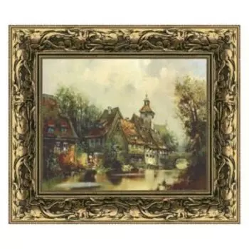 картина в раме DEKART Дети у воды, 40х50см