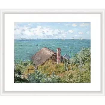 Картина в раме Dekart Хижина в Сен-Андрессе, 40х50 см