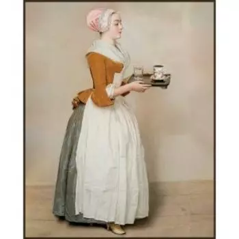 Картина в раме Dekart Шоколадница, 40х50 см