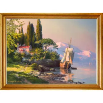 Картина в раме Раннее утро, 30х40 см