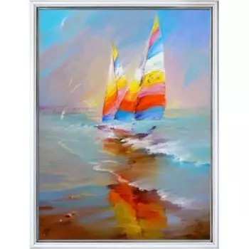 Картина в раме Русская коллекция Паруса, 30х40 см