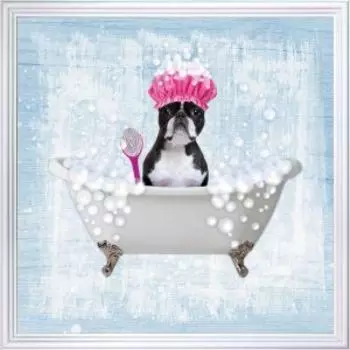 Картина в раме Русская коллекция Пузырьки 2, 30х30 см