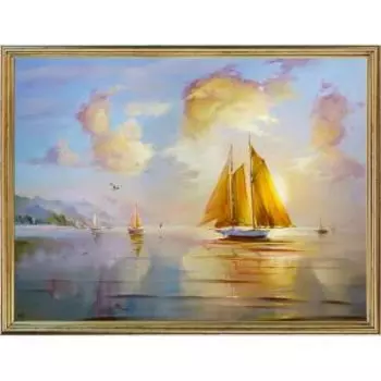 Картина в раме Русская коллекция Рассвет, 30х40 см