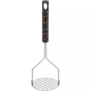 Картофелемялка Mallony Marble, 24.5х8.2 см, нерж. сталь/полипропилен