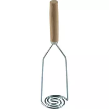 Картофелемялка Спираль, нерж. сталь/дерево