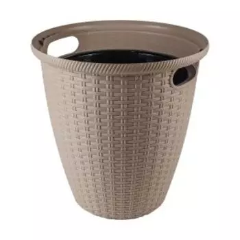 Кашпо для цветов напольное Rattan, 38 см, 30 л