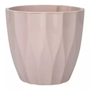 Кашпо Флюте со вставкой, 1.9 л, 16 см, бисквитный